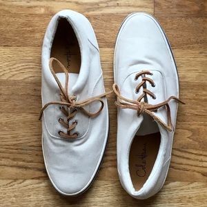 👟Cole Haan Men’s Canvas Sneakers~Offers Welcome!